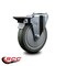Service Caster 5'' Gray Poly Wheel Swivel Bolt Hole Caster with Posi Lock Brake SCC-BH20S514-PPUB-PLB - alternate 5